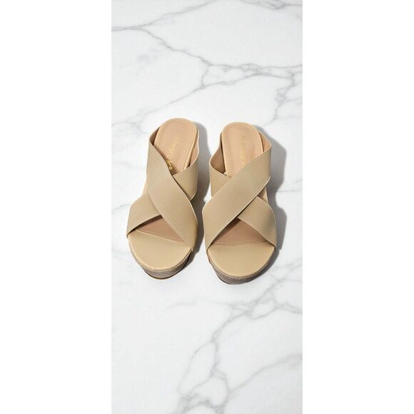 Allegra K, Size 10 Women's Wedge Sandals -- ITEM #3314 - Picture 6 of 6